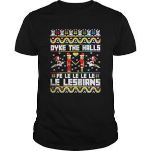 Dyke The Halls Fe Le Le Le Le Le Lesbians Christmas